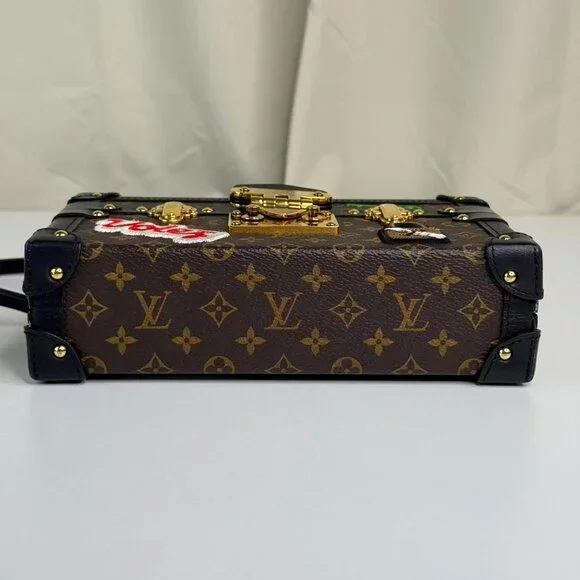 Louis Vuitton Monogram Canvas Limited Edition Soft Trunk Shoulder Bag - Picture 5 of 11